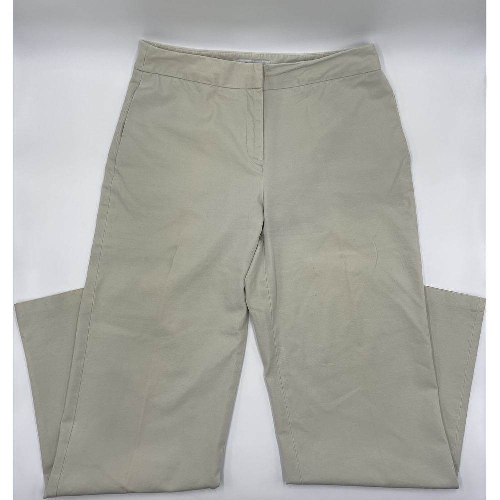 Brooks Brothers Woman's Stretch Size‎ 10 Tan Khaki Color Pants #C333